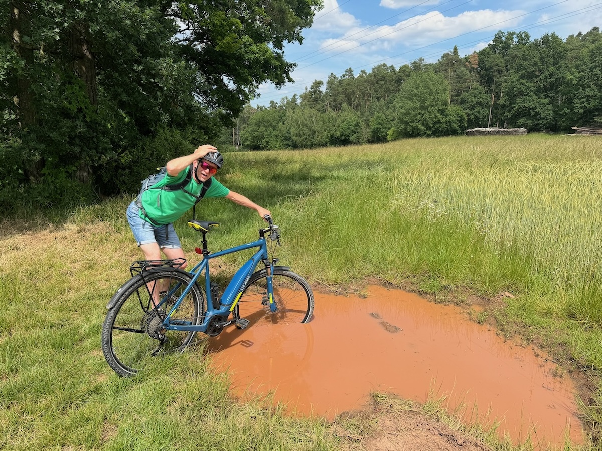 Fahrrad Tour nach Schwabach