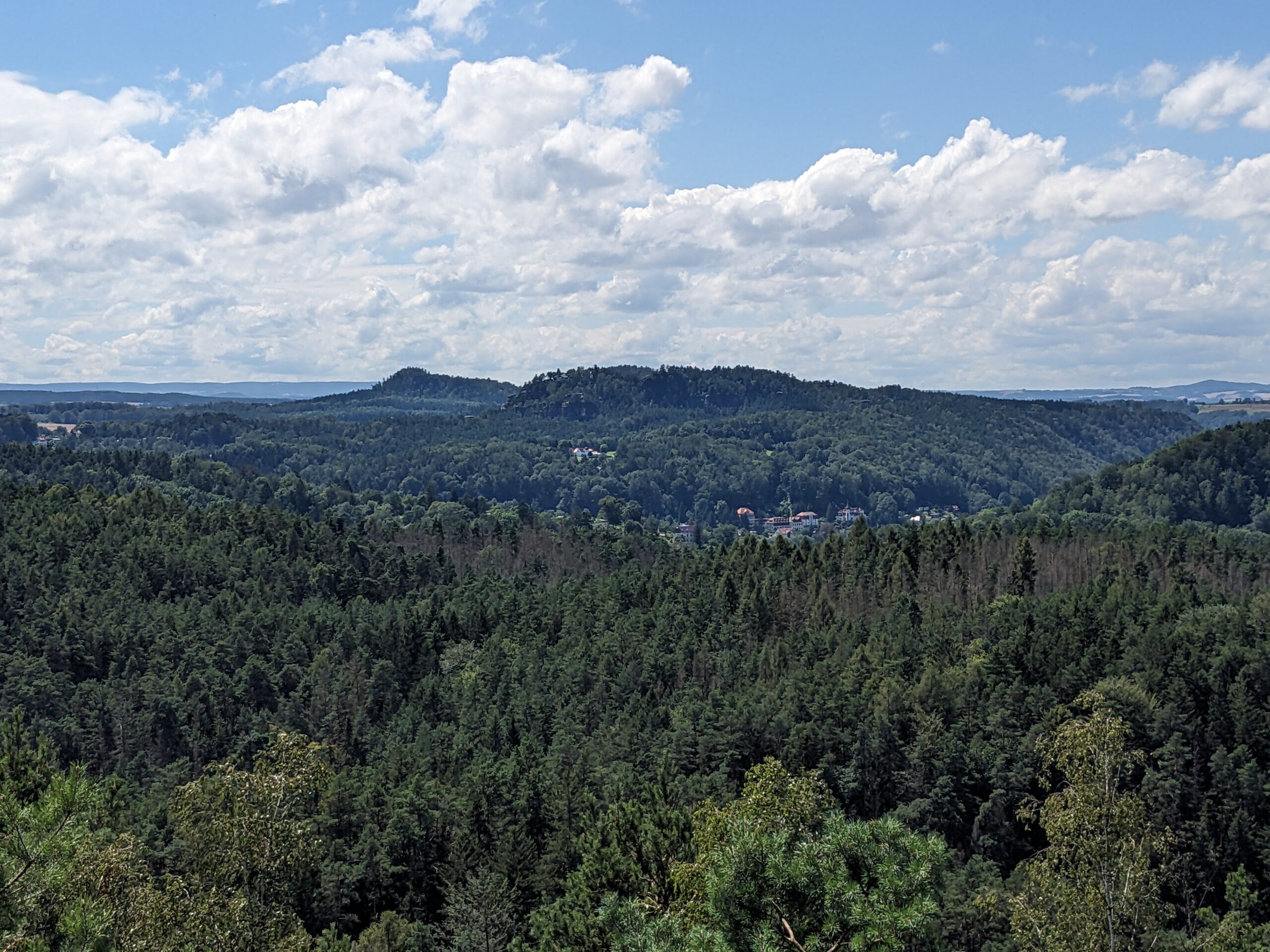 Zweite Tagestour           Richtung Bad Schandau